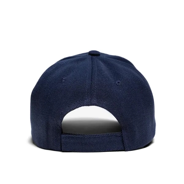 Promo Poly-Cotton 6 Panel Velcro Strap Baseball Cap - Promo Poly-Cotton 6 Panel Velcro Strap Baseball Cap - Image 9 of 15