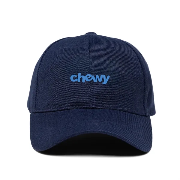 Promo Poly-Cotton 6 Panel Velcro Strap Baseball Cap - Promo Poly-Cotton 6 Panel Velcro Strap Baseball Cap - Image 15 of 15