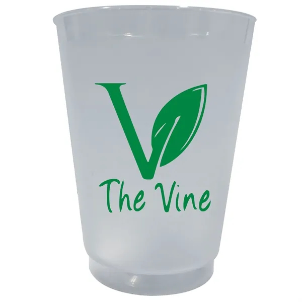 12 OZ Frost Flex Plastic Cups - Always Made in the USA - 12 OZ Frost Flex Plastic Cups - Always Made in the USA - Image 2 of 4