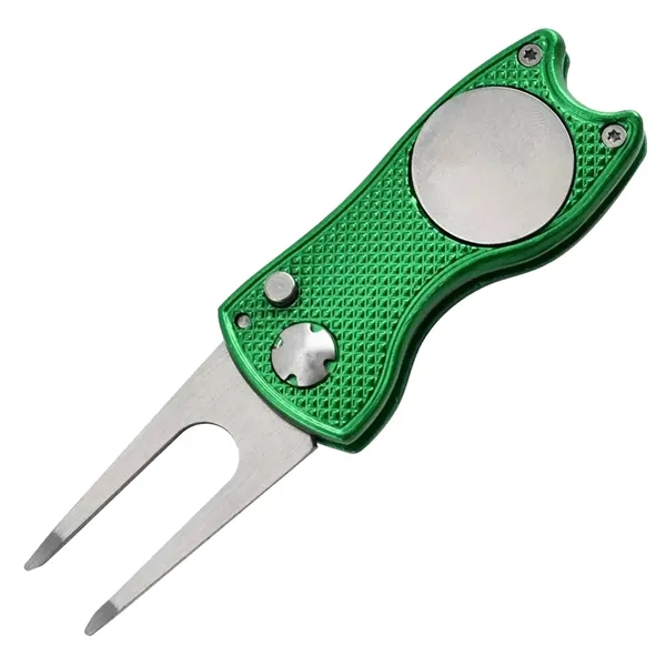 TiTUS® Golf Divot Tool Steel Fork & Alloy Handle - TiTUS® Golf Divot Tool Steel Fork & Alloy Handle - Image 3 of 5