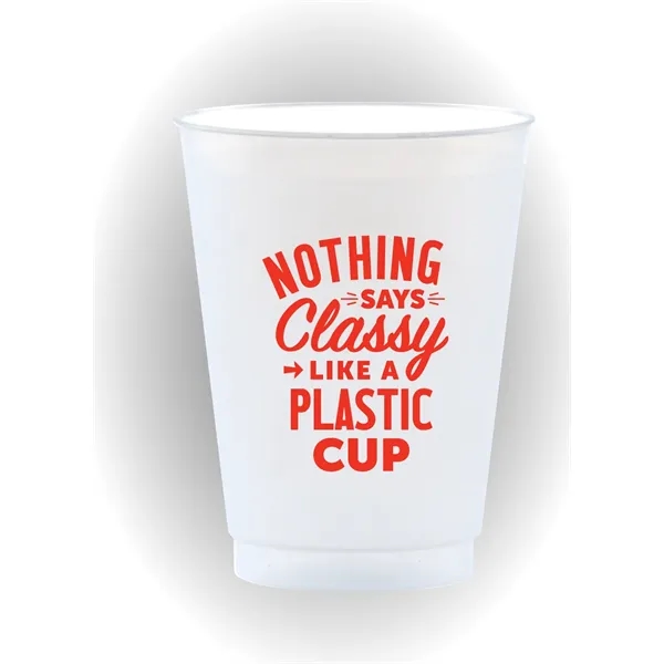 16 OZ Frost Flex Plastic Cups - Always Made in the USA - 16 OZ Frost Flex Plastic Cups - Always Made in the USA - Image 2 of 4