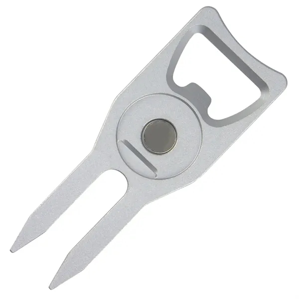 TiTUS® Aluminum Alloy Golf Divot Tool with Iron Label - TiTUS® Aluminum Alloy Golf Divot Tool with Iron Label - Image 1 of 4
