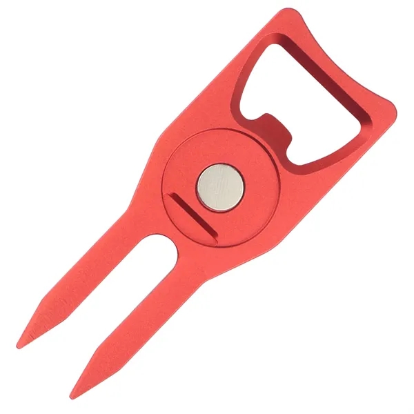 TiTUS® Aluminum Alloy Golf Divot Tool with Iron Label - TiTUS® Aluminum Alloy Golf Divot Tool with Iron Label - Image 4 of 4