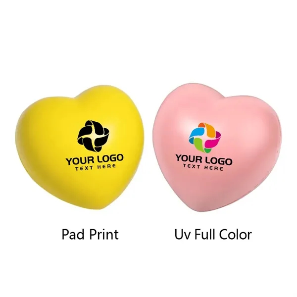 Custom Sweet Colorful Heart Squeezies Stress Ball - Custom Sweet Colorful Heart Squeezies Stress Ball - Image 3 of 9