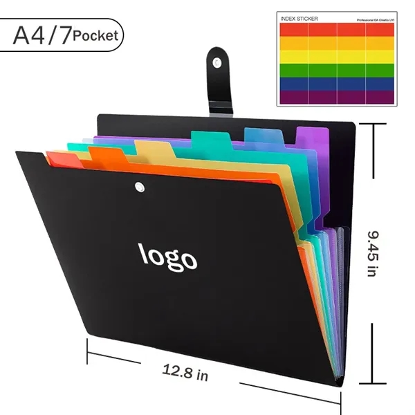 Portable Expanding File Folder Organizer for Documents - Portable Expanding File Folder Organizer for Documents - Image 1 of 5