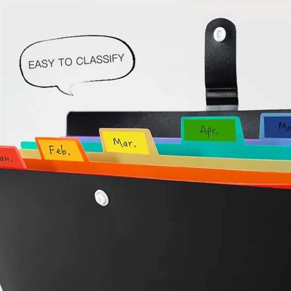 Portable Expanding File Folder Organizer for Documents - Portable Expanding File Folder Organizer for Documents - Image 4 of 5