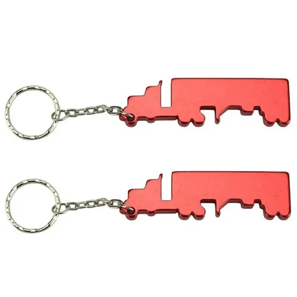 Truck Bottle Opener Keychain - Truck Bottle Opener Keychain - Image 6 of 6