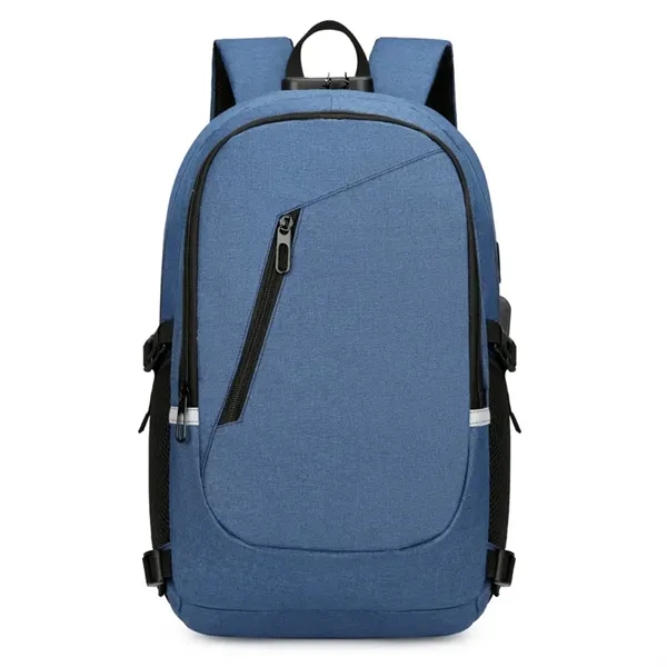 Laptop Password Lock Anti-theft Business Backpack w - Laptop Password Lock Anti-theft Business Backpack w - Image 3 of 5