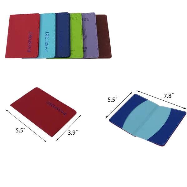 PU Material Passport Storage Sleeve Bag - PU Material Passport Storage Sleeve Bag - Image 1 of 1