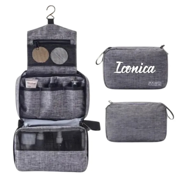 Travel Hanging Toiletry Bag - Travel Hanging Toiletry Bag - Image 0 of 4