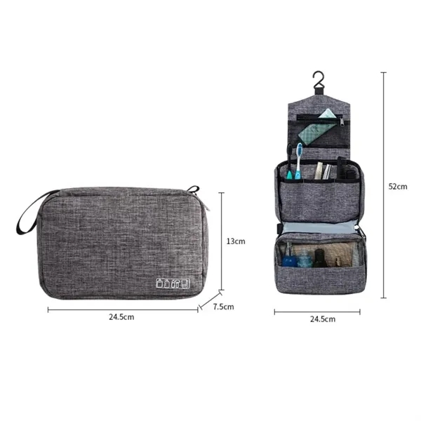 Travel Hanging Toiletry Bag - Travel Hanging Toiletry Bag - Image 2 of 4