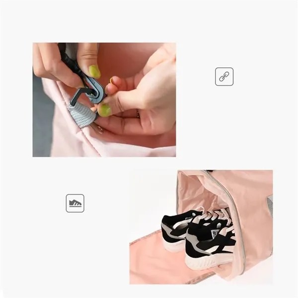 Foldable Gym travel  bag - Foldable Gym travel  bag - Image 2 of 3