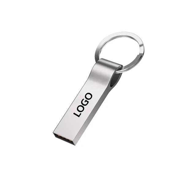 8GB Keychain USB Drive - 8GB Keychain USB Drive - Image 0 of 2
