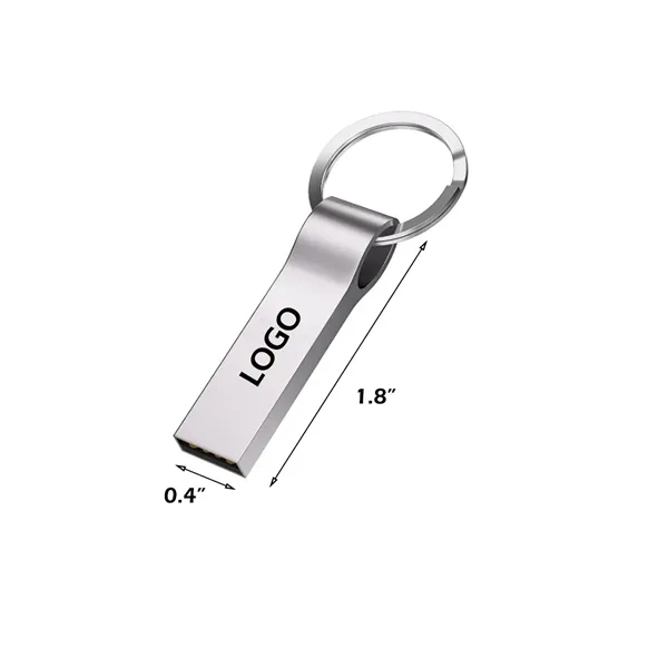 8GB Keychain USB Drive - 8GB Keychain USB Drive - Image 1 of 2