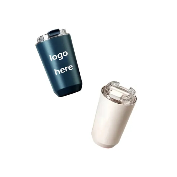 Double-Wall Insulated Tumbler With Sealed Lid & Flip-Top - Double-Wall Insulated Tumbler With Sealed Lid & Flip-Top - Image 0 of 1