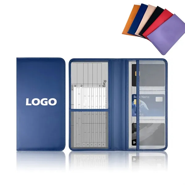 PU Document Holder for Auto Registration and Insurance - PU Document Holder for Auto Registration and Insurance - Image 0 of 2