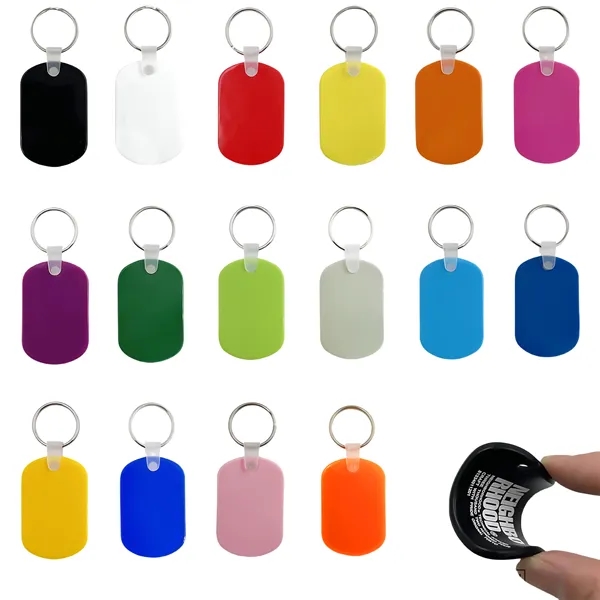 Soft Touch PVC Key Tags - Soft Touch PVC Key Tags - Image 1 of 3