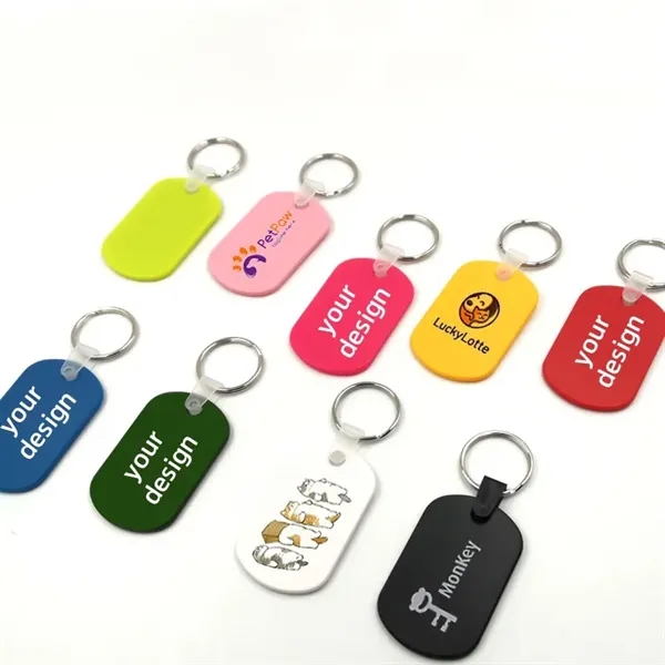Soft Touch PVC Key Tags - Soft Touch PVC Key Tags - Image 0 of 3