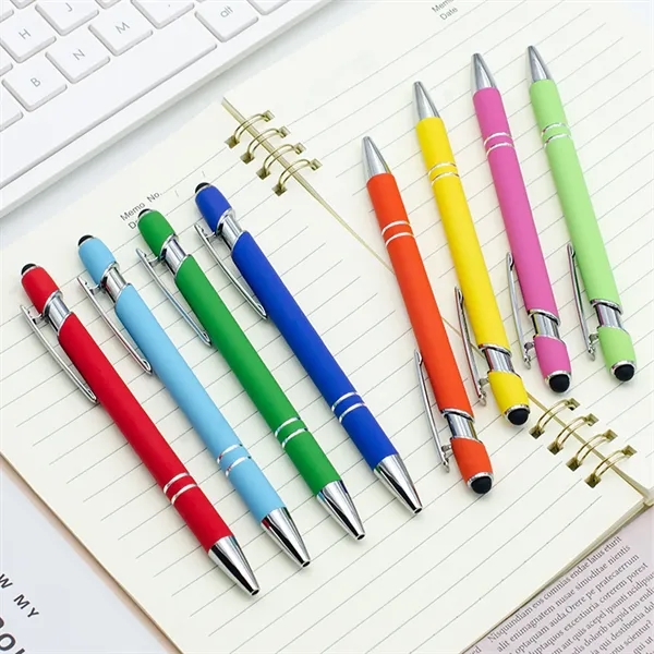 Soft Stylus Tips Metal Ballpoint Pena - Soft Stylus Tips Metal Ballpoint Pena - Image 1 of 2