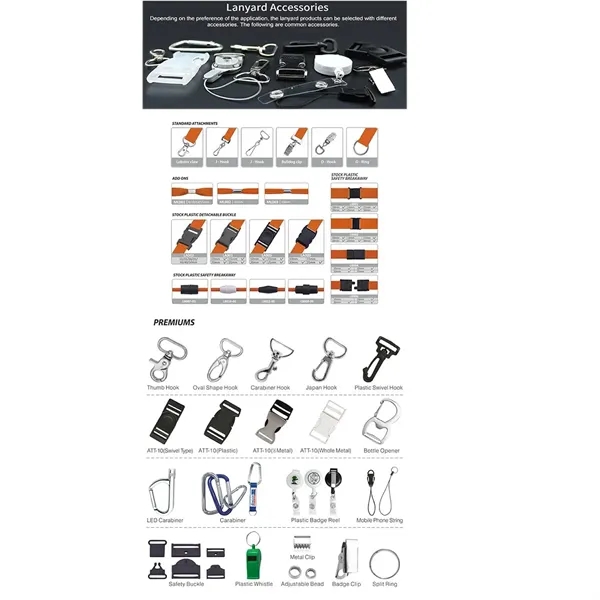 Custom 1/2" Polyester Lanyard - Full Color - Custom 1/2" Polyester Lanyard - Full Color - Image 3 of 21