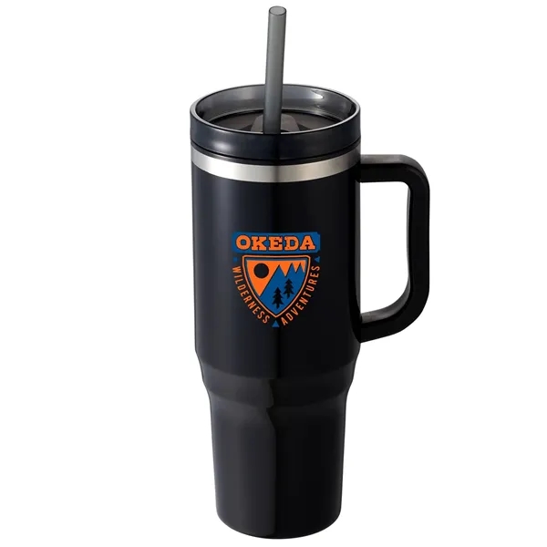 Thor 40oz Eco-Friendly Straw Tumbler - Thor 40oz Eco-Friendly Straw Tumbler - Image 3 of 83