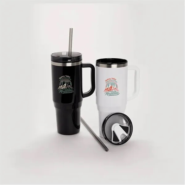 Thor 40oz Eco-Friendly Straw Tumbler - Thor 40oz Eco-Friendly Straw Tumbler - Image 2 of 83