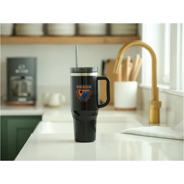 Thor 40oz Eco-Friendly Straw Tumbler - Thor 40oz Eco-Friendly Straw Tumbler - Image 19 of 83