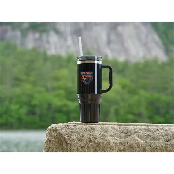 Thor 40oz Eco-Friendly Straw Tumbler - Thor 40oz Eco-Friendly Straw Tumbler - Image 20 of 83