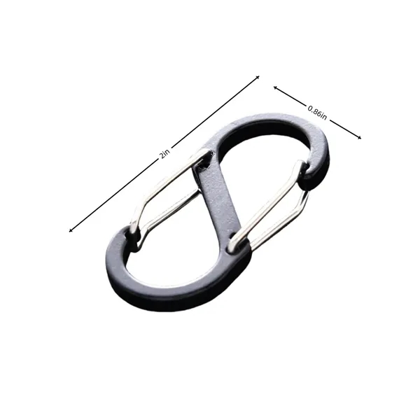 Outdoor Camping S Shaped Hiking Buckle - Outdoor Camping S Shaped Hiking Buckle - Image 1 of 4