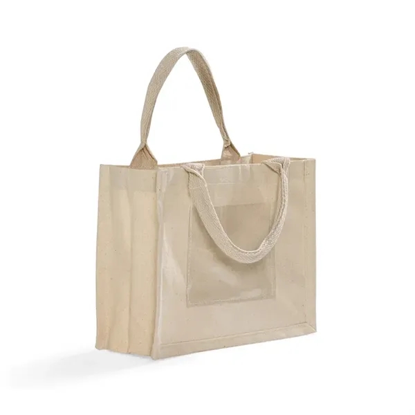 Monterey Canvas Wedding Tote Bag - Monterey Canvas Wedding Tote Bag - Image 5 of 7
