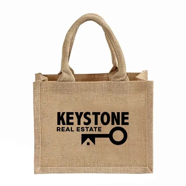 Ridgecrest Jute Wedding Favor Bag - Ridgecrest Jute Wedding Favor Bag - Image 1 of 3