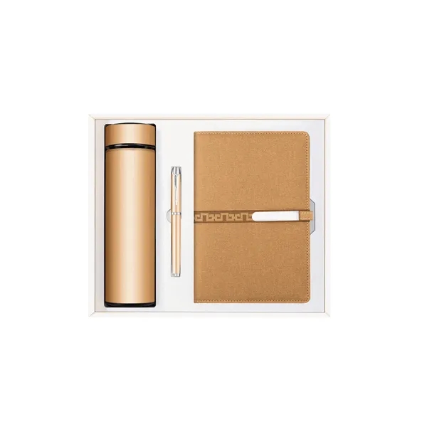 ExecuSet with 18 Oz Tumbler, A5 Leatherette Padfolio & Pen - ExecuSet with 18 Oz Tumbler, A5 Leatherette Padfolio & Pen - Image 5 of 12
