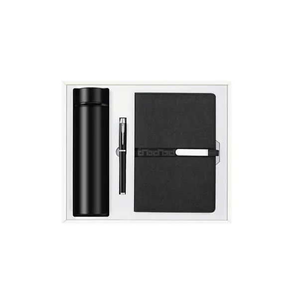 ExecuSet with 18 Oz Tumbler, A5 Leatherette Padfolio & Pen - ExecuSet with 18 Oz Tumbler, A5 Leatherette Padfolio & Pen - Image 7 of 12