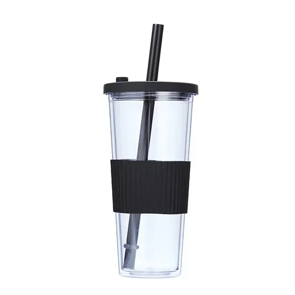 Double Layer Plastic Cup - Double Layer Plastic Cup - Image 1 of 4