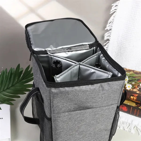 4-Bottle Wine Cooler Bag - 4-Bottle Wine Cooler Bag - Image 0 of 2