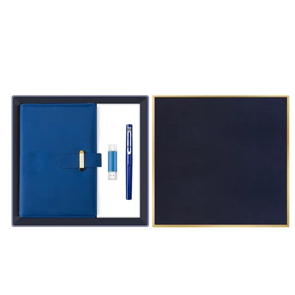 ExecuSet with Pen, A5 Leatherette Padfolio & 8GB Flash Disk - ExecuSet with Pen, A5 Leatherette Padfolio & 8GB Flash Disk - Image 9 of 11