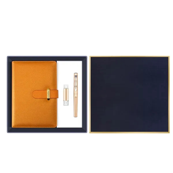 ExecuSet with Pen, A5 Leatherette Padfolio & 8GB Flash Disk - ExecuSet with Pen, A5 Leatherette Padfolio & 8GB Flash Disk - Image 10 of 11