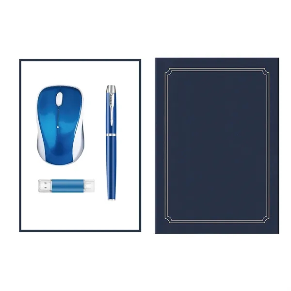 Employee Award Gift Set Pen, Wireless Mouse & 8GB Flash Disk - Employee Award Gift Set Pen, Wireless Mouse & 8GB Flash Disk - Image 10 of 14