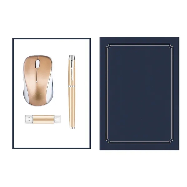 Employee Award Gift Set Pen, Wireless Mouse & 8GB Flash Disk - Employee Award Gift Set Pen, Wireless Mouse & 8GB Flash Disk - Image 11 of 14