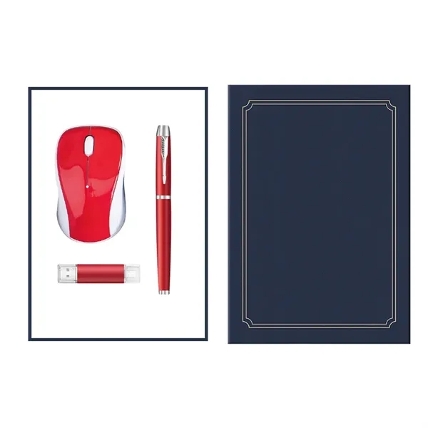 Employee Award Gift Set Pen, Wireless Mouse & 8GB Flash Disk - Employee Award Gift Set Pen, Wireless Mouse & 8GB Flash Disk - Image 13 of 14