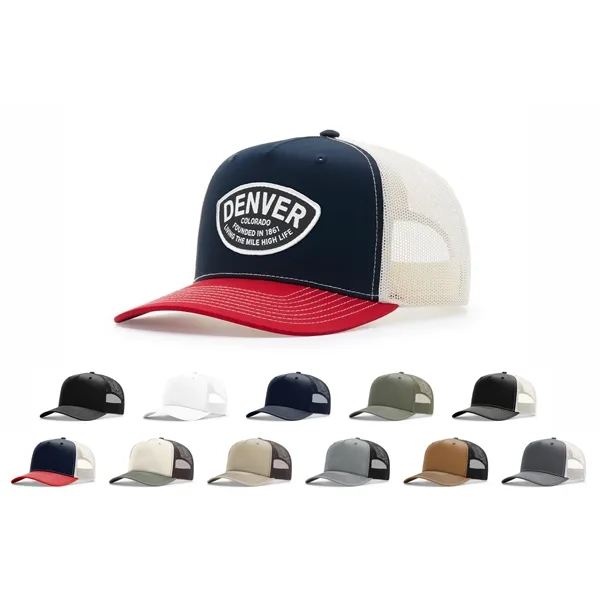 Richardson 112FPC Five Panel Hi Pro Champ Trucker Hat - Richardson 112FPC Five Panel Hi Pro Champ Trucker Hat - Image 0 of 10