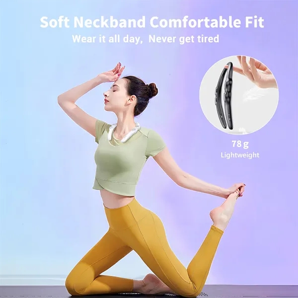 Wearable Neckband Bluetooth Speaker - Wearable Neckband Bluetooth Speaker - Image 3 of 3
