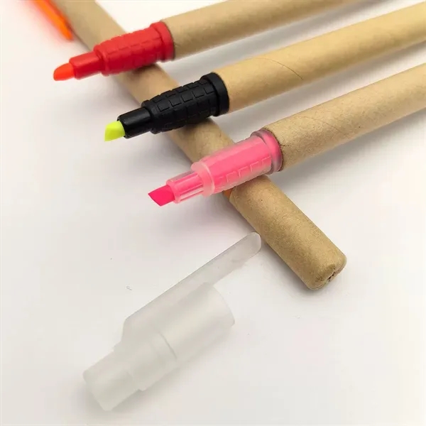 Dual Function Eco-Inspired Pen With Highlighter - Dual Function Eco-Inspired Pen With Highlighter - Image 2 of 4
