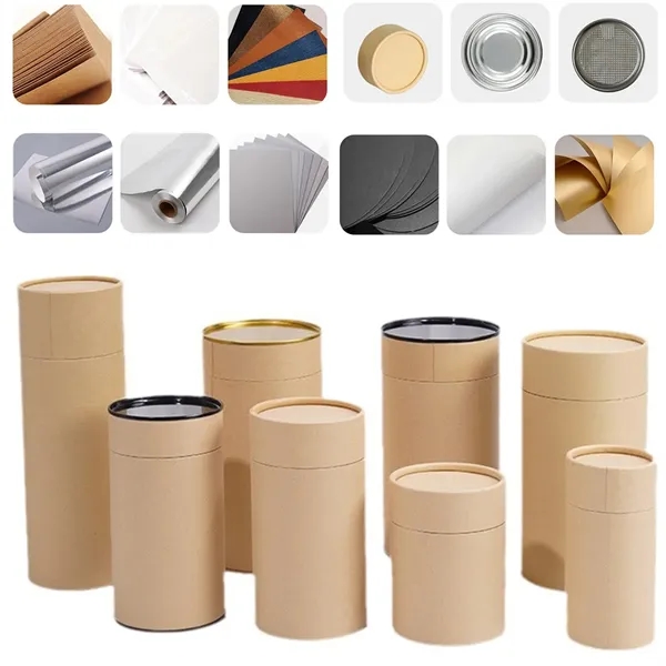 Paper Containers Tea Caddy - Paper Containers Tea Caddy - Image 4 of 4