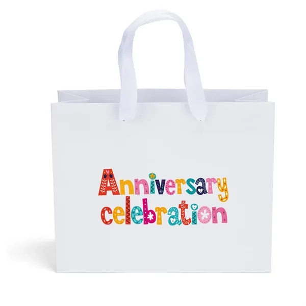 Victoria™- Ribbon-Handle Matte Eurotote - Dynamic Color