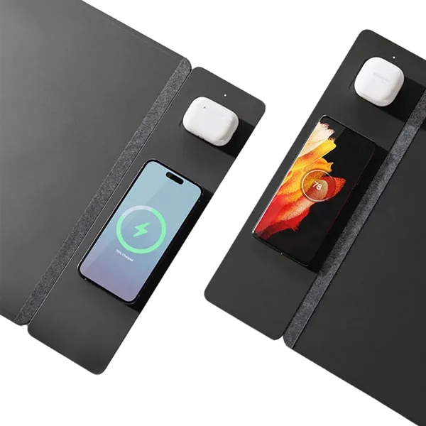 Wireless Charging Desk Pad - Wireless Charging Desk Pad - Image 3 of 4