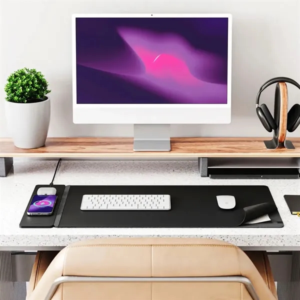 Wireless Charging Desk Pad - Wireless Charging Desk Pad - Image 4 of 4
