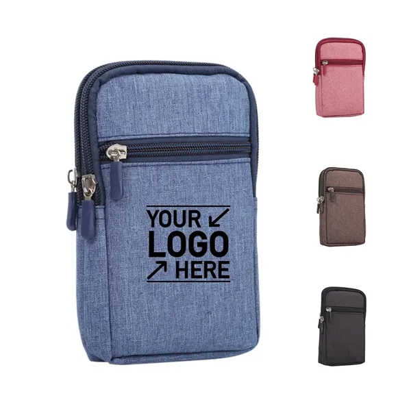 Waterproof Canvas Multifunctional Waist Bag - Waterproof Canvas Multifunctional Waist Bag - Image 0 of 4