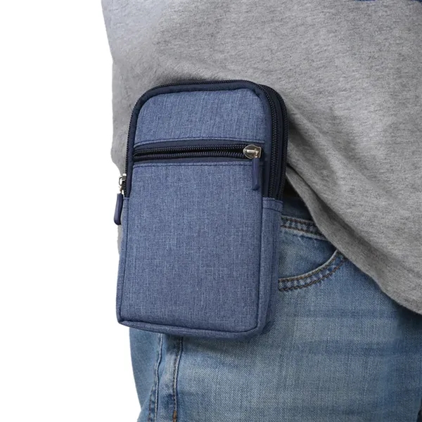 Waterproof Canvas Multifunctional Waist Bag - Waterproof Canvas Multifunctional Waist Bag - Image 1 of 4