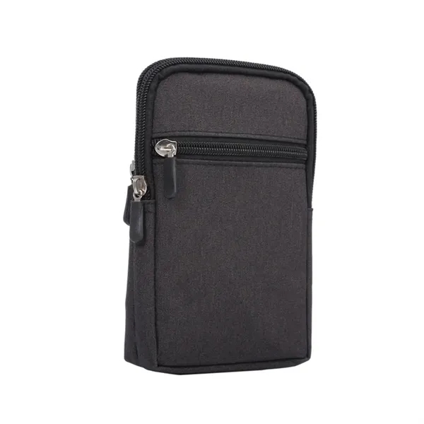 Waterproof Canvas Multifunctional Waist Bag - Waterproof Canvas Multifunctional Waist Bag - Image 3 of 4